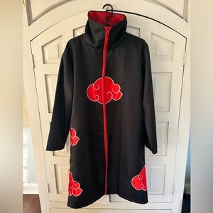Anime Akatsuki Cape Unisex Naruto Costume